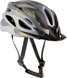Kask rowerowy na rolki deskorolkę hulajnogę Nils Extreme MTW291 szaro-czarny rozmiar L 58-61 cm