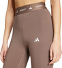 Legginsy damskie adidas Techfit 7/8 brązowe JW5181