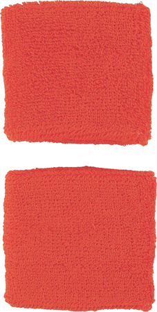 Frotki na rękę Nike Swoosh Wristbands 2 szt. pomarańczowe N1012405802OS