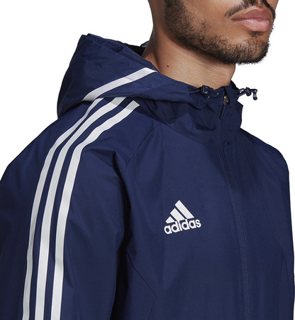 Kurtka męska adidas Condivo 22 All-Weather Jacket granatowa HA6266