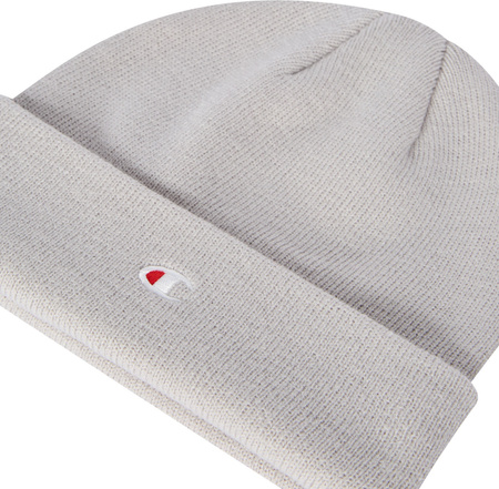Czapka zimowa ciepła Champion Beanie Cap szara 806065 ES076