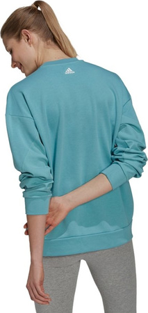 Bluza damska adidas uforu Sweatshirt niebieska GS3893