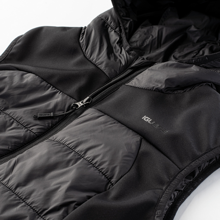 Damska kamizelka pikowana Iguana Loanna W czarny rozmiar L