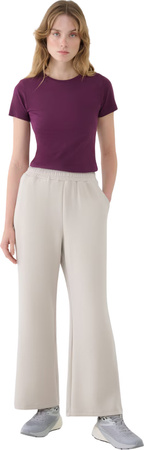 Koszulka damska 4F F1995 ciemny fiolet 4FWSS25TTSHF1995 50S