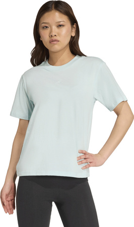 Koszulka damska adidas Essentials Small Logo Cotton jasnoniebieska JY4965
