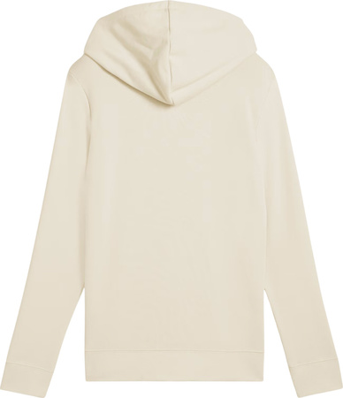 Bluza damska z kapturem kangurka Puma ESS No.1 Logo Hoodie FL kremowa 682389 87