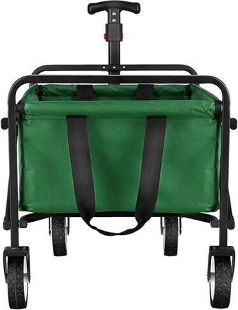 Wózek turystyczny kempingowy plażowy składany Nils Camp NC1602 zielony 75x46cm