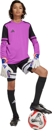 Koszulka bramkarska dla dzieci adidas Squadra 25 Long Sleeve fioletowa JJ1939