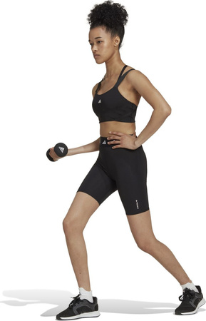 Spodenki damskie adidas Techfit Bike czarne HF6681