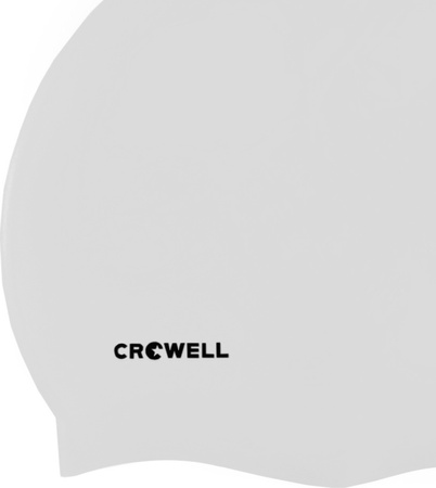 Czepek pływacki silikonowy Crowell Mono Breeze kol.10 biały