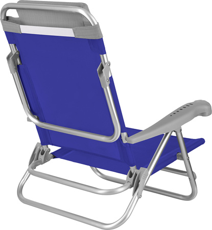 Krzesło leżak turystyczny składany 2w1 Nils Camp NC3502 niebieskie 85cm×65 cm