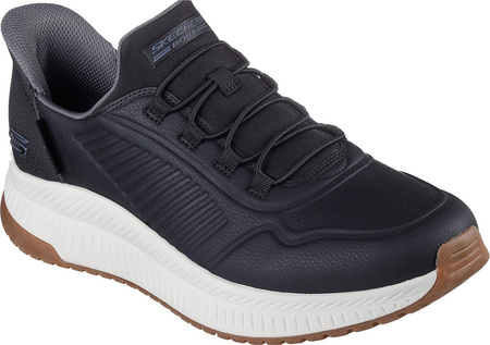 Buty męskie Skechers Bobs Squad 4 Direct Step czarne 118424 BLK