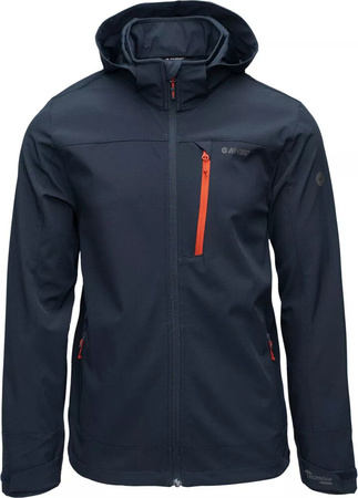 Męska kurtka przejściowa softshell Hi-tec Nikko membrana 10000mm rozmiar XXL
