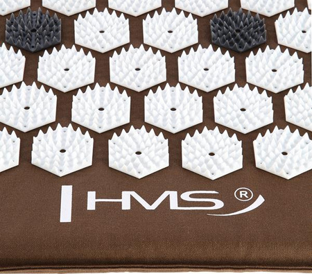 Mata do akupresury HMS AKM09 brązowa 66x41x2 cm