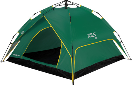 Namiot turystyczny kempingowy trzyosobowy wodoodporny Nils Camp Shadow