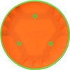 Talerz dysk do frisbee Sunflex Mutant pomarańczowo-zielony średnica 23,5cm 81139