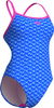 Damski Strój Kąpielowy Women's Arena Monogram Swimsuit Challeng  dress blues rozmiar 38
