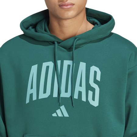 Bluza męska adidas Collegiate Hoodie zielona KC3873