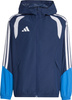 Kurtka dla dzieci adidas Tiro 26 Competition All Weather niebieska JL7300