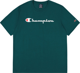 Koszulka męska Champion SS Tee zielona 220256 GS502