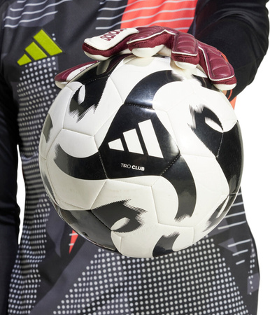 Rękawice bramkarskie adidas Copa GL League bordowe IQ4012