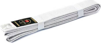 Pas kimono do strojów sztuk walki kimon Karate Judo Bushindo biały 240 cm