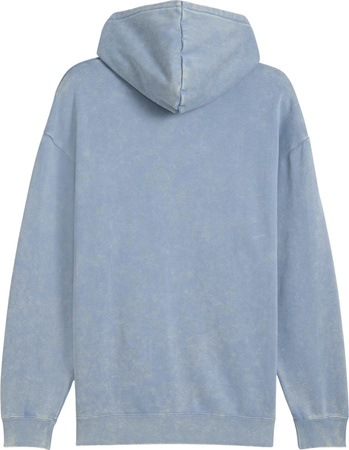 Bluza męska Puma ESS Elevated Relaxed Wash Hoodie niebieska 688049 34