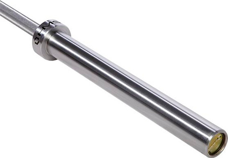 Gryf olimpijski HMS Premium GO1100 1100 kg ZG1500 + Zaciski Lock Jaw złote 2 sztuki