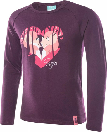 Dziecięca koszulka z długim rękawem bawełniana Bejo Rita Ls Kdg rozmiar 116
