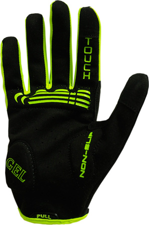 Rękawiczki rowerowe Mechanics Ranger czarno-zielone