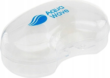 Zatyczki zaciski zatyczka zacisk do uszu, do pływania, na basen Aquawave