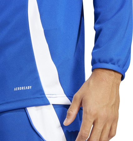 Bluza męska adidas Tiro 24 Training Top niebiesko-biała IS1042