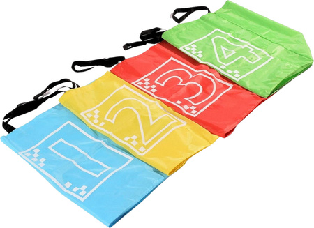 Zestaw animacyjny dla dzieci Enero worki do skakania 4 szt. 1063591