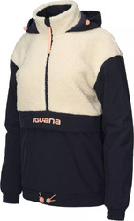 Damska kurtka przejściowa mikropolar regulowany kaptur Iguana Neckra W rozmiar XL