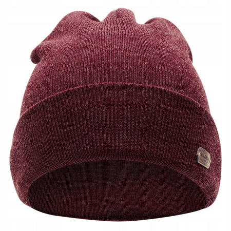 Męska czapka zimowa Iguana Seine brązowa