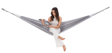 Hamak Nils Camp NC0032 szary 200x100 cm