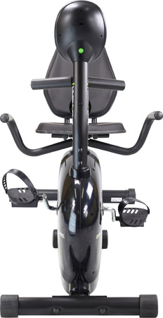 Poziomy rowerek magnetyczny HMS R9259 (9 kg) czarno-zielony