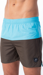 Męskie Szorty Kaden Ii  black ink/blue atol rozmiar XL