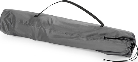 Krzesło fotel turystyczny składany Nils Camp NC3080 jasnoszary 95x110x50cm