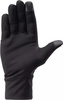 Rękawiczki do biegania IQ Siena odblaskowe czarne rozmiar S/M