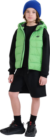 Kamizelka dla chłopca 4F M169 zielona 4FJWSS25TVJAM169 45S