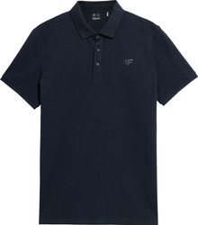 Koszulka męska polo 4F granatowa 4FSS23TPTSM039 30S