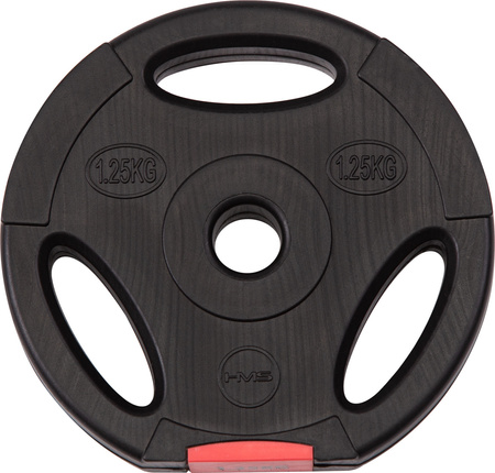 Zestaw sztanga talerze kompozytowe treningowe HMS