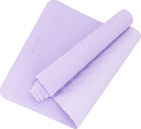 Mata do ćwiczeń Spokey Mandala fioletowa 941515