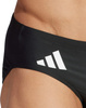 Slipy kąpielowe kąpielówki męskie adidas Solid czarne IA7086