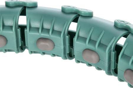 FH03 GREEN HULA HOP Z OBCIĄŻNIKIEM I LICZNIKIEM STOCK