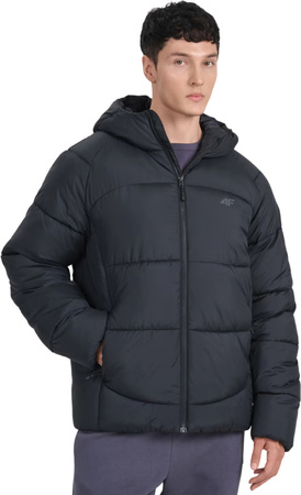 Kurtka puchowa męska 4F M0708 czarna 4FRAW25TDJAM0708 20S