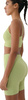 Legginsy damskie 4F FNK F014 jasna zieleń 4FWSS25TFSTF014 42S