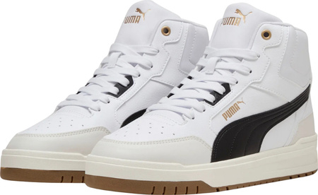 Buty męskie Puma Shuffle Downtown Mid białe 402598 05