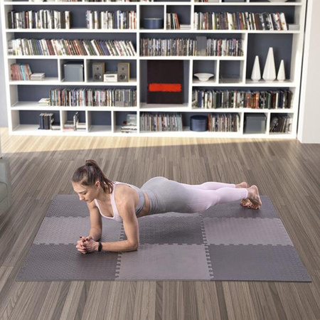 Mata puzzle 9 elementów 12mm HMS PREMIUM MP12 ciemno szara